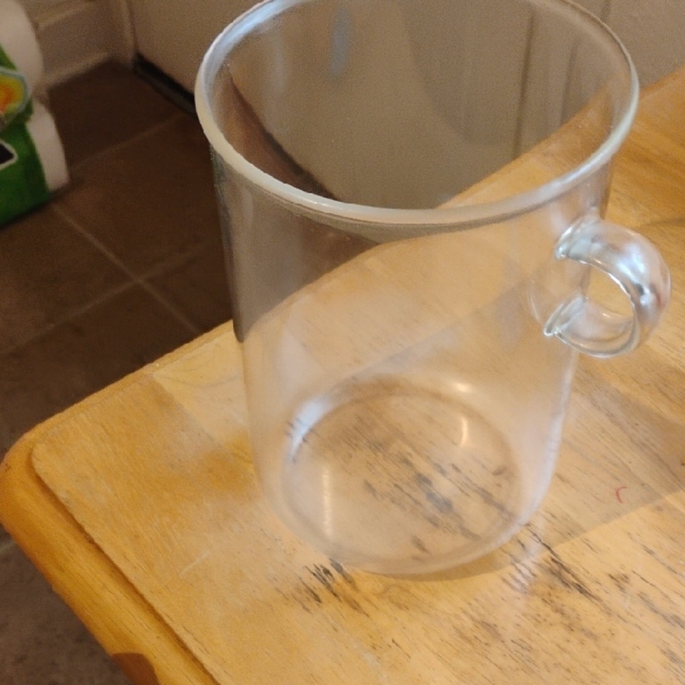 Clear Glass Mug
